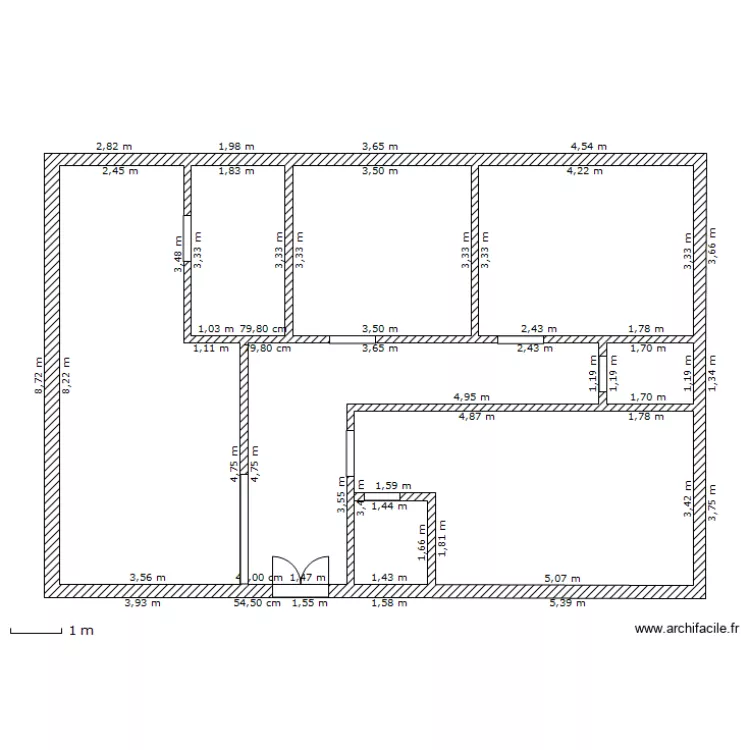 Adamou 78. Plan de Adamou 78. Plan de