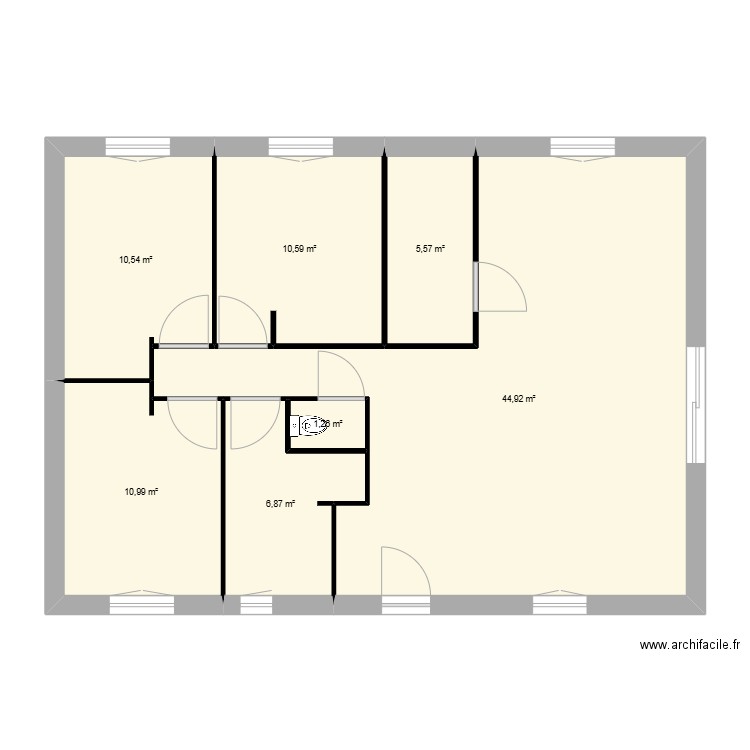 Maison Interieur. Plan de 0 pièce et 0 m2