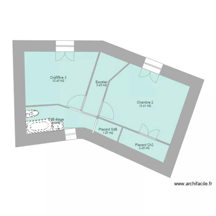 rdc bosc. Plan de rdc bosc. Plan de