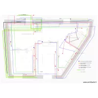 plan &eacute;lectricit&eacute; etage