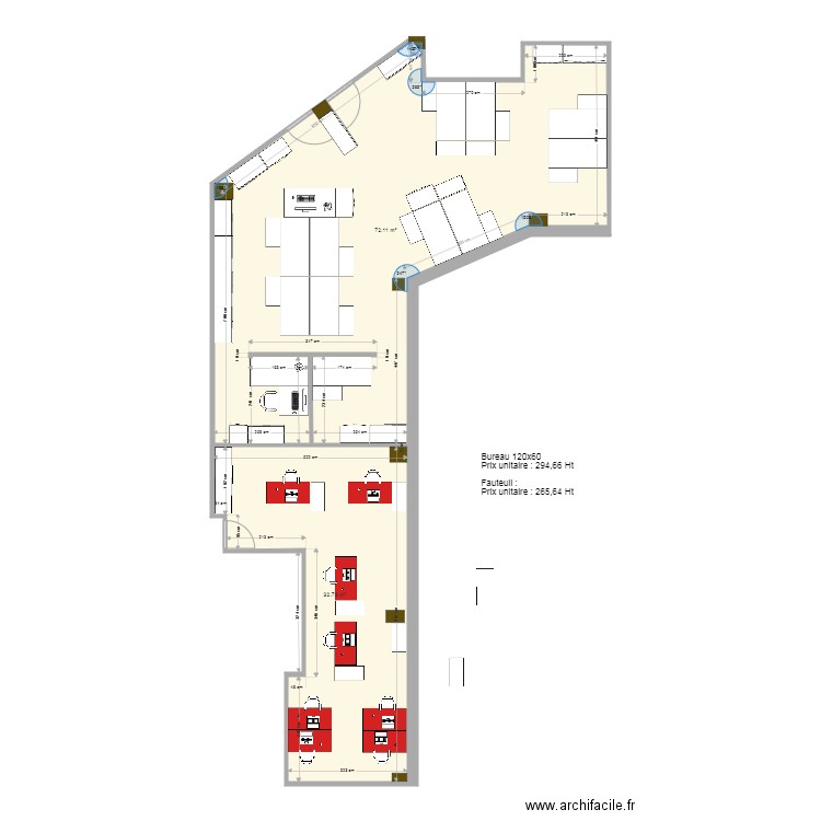 Projet2 Yield. Plan de 0 pièce et 0 m2