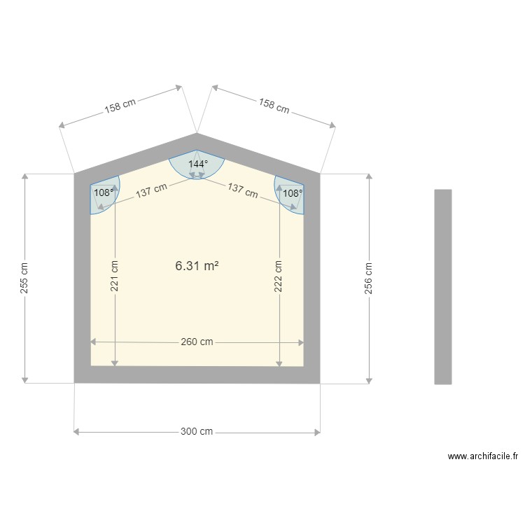 abri piscine 9. Plan de 0 pièce et 0 m2