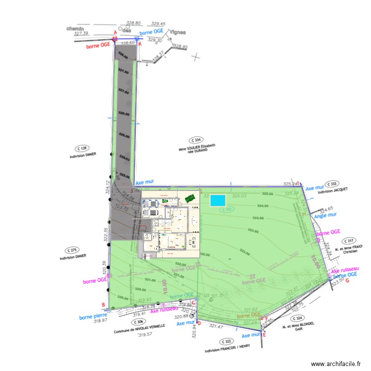 Plan final dimensions revues grenier tes. Plan de 0 pièce et 0 m2