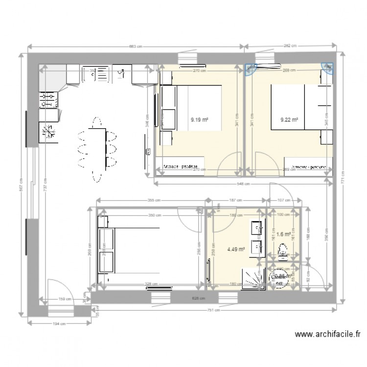 Grange1. Plan de 0 pièce et 0 m2