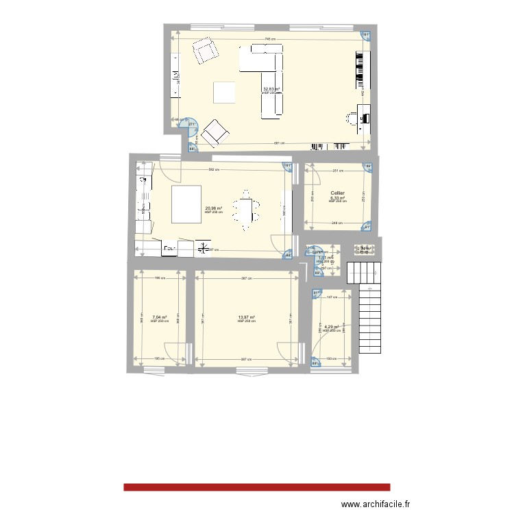 Maison Aulnay propal 2. Plan de 0 pièce et 0 m2