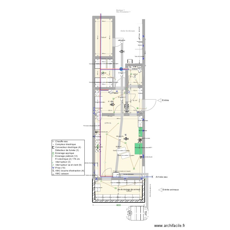 Abattoir V2. Plan de 0 pièce et 0 m2