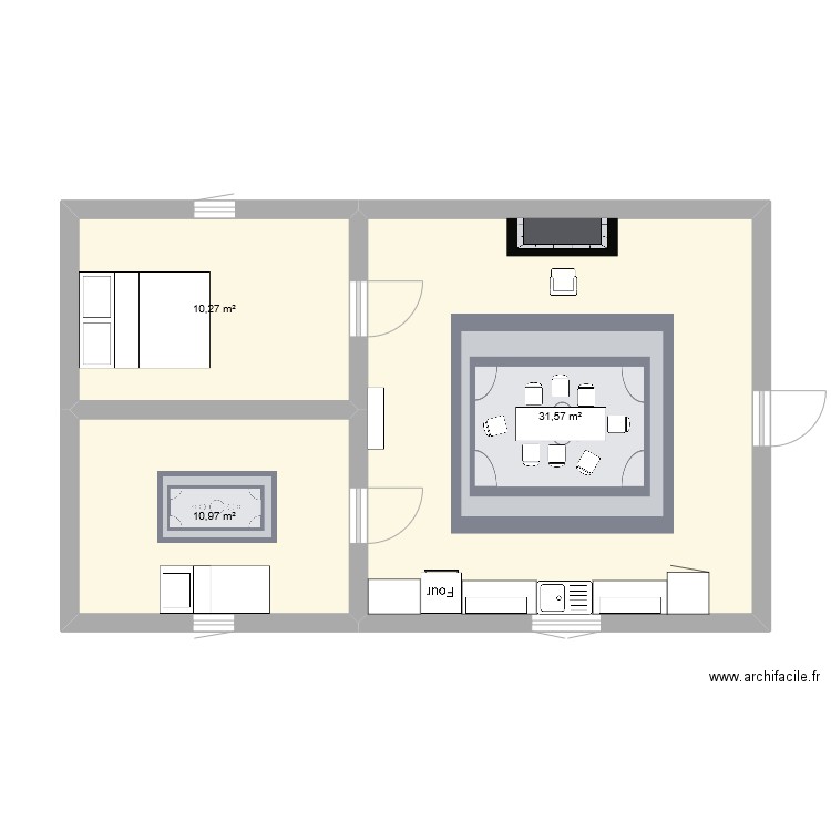 maison cry. Plan de 0 pièce et 0 m2