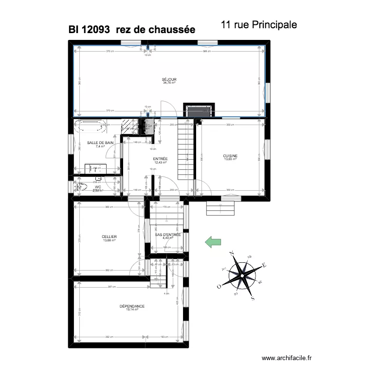 BI 12093. Plan de 