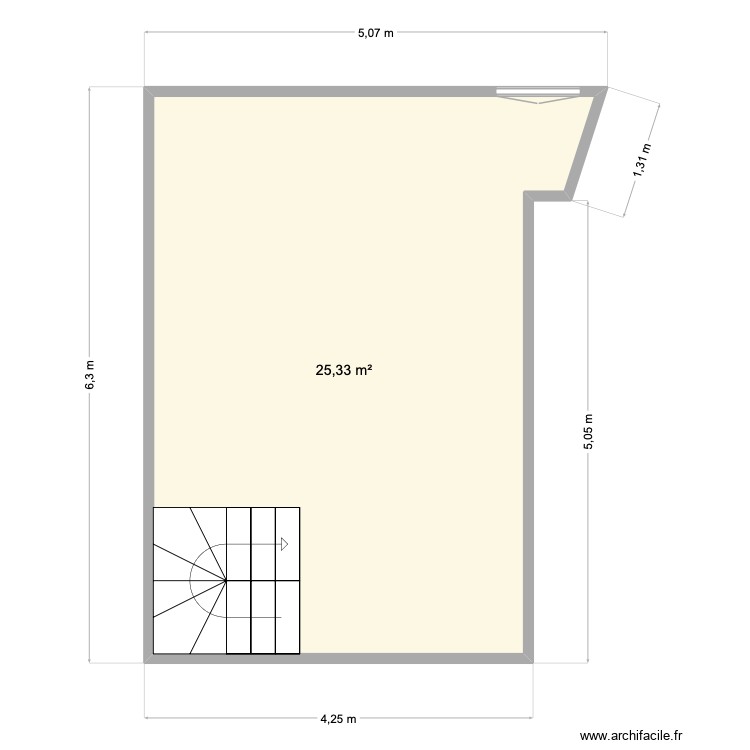 2 eme location. Plan de 0 pièce et 0 m2