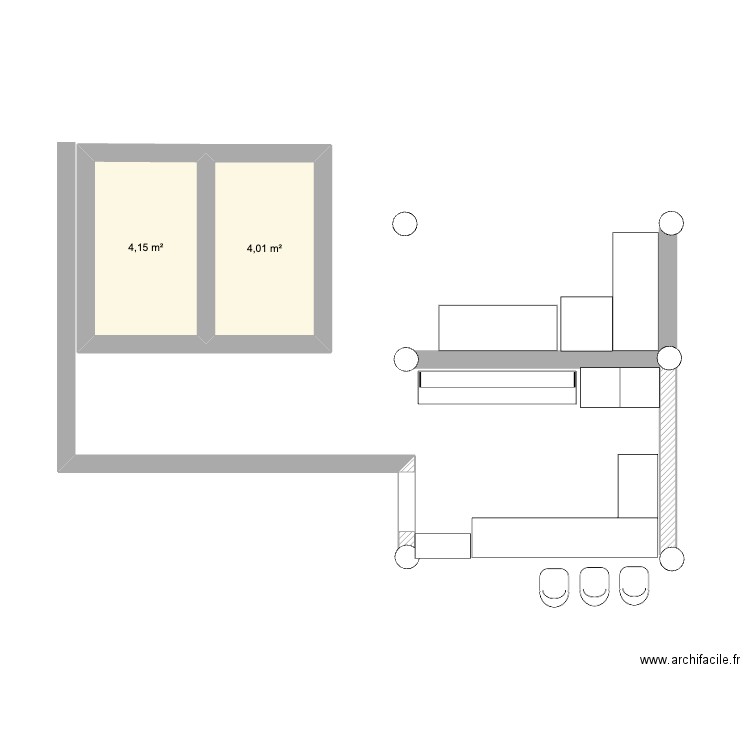 Plan Bar Joseph. Plan de 0 pièce et 0 m2