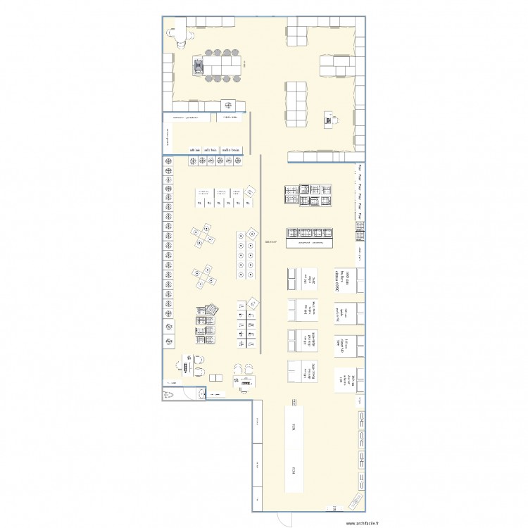 MAGASIN extension 2. Plan de 0 pièce et 0 m2