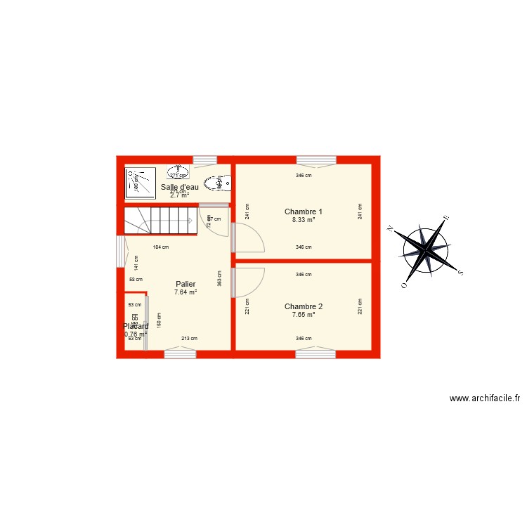 BI 5003 étage côté. Plan de 0 pièce et 0 m2