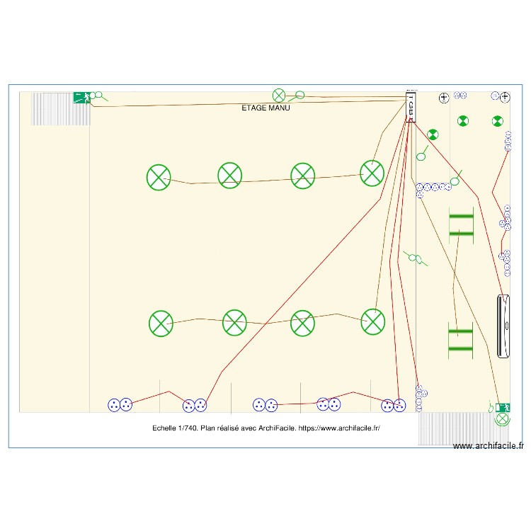 MANU ETG . Plan de 0 pièce et 0 m2