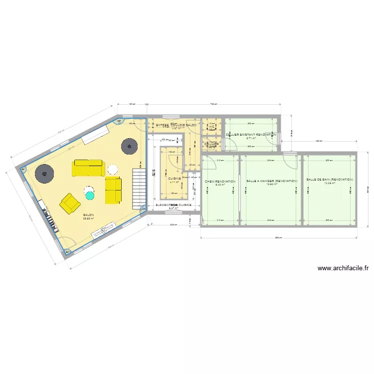 PLAN TRAVAUX  3. Plan de 