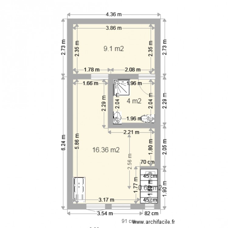 soubiran RDC nouveau rdc. Plan de 0 pièce et 0 m2