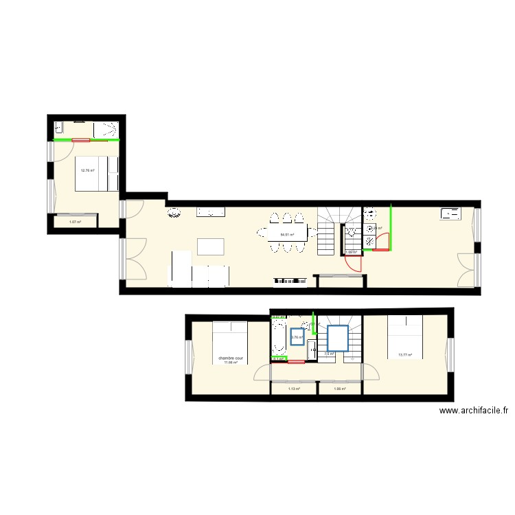 Cornebarrieu Plan coté. Plan de 0 pièce et 0 m2