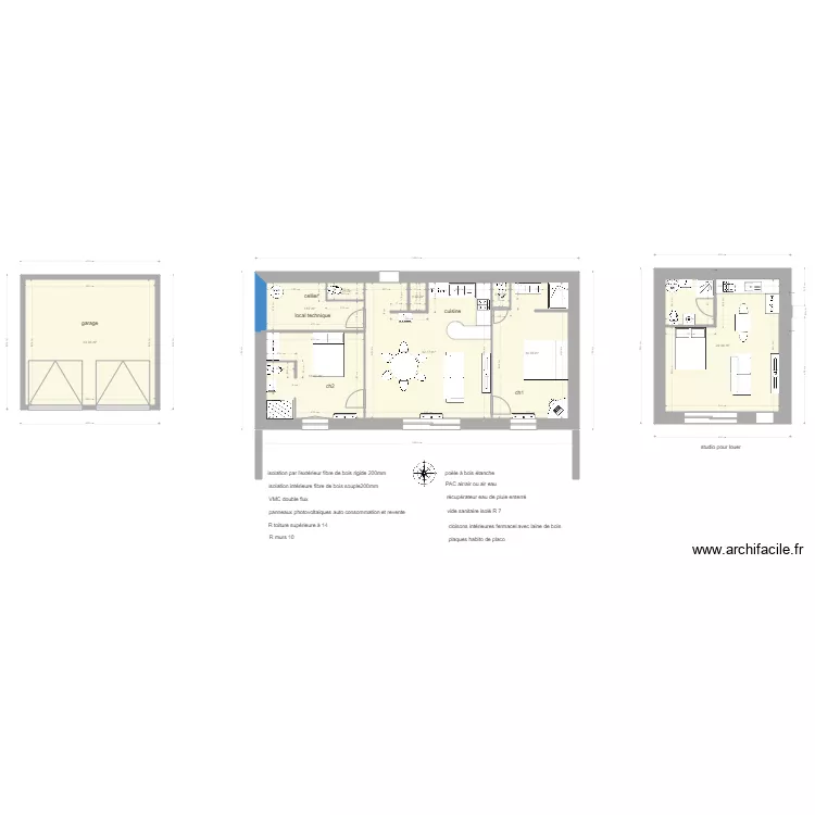 maison80m2 a. Plan de maison80m2 a. Plan de