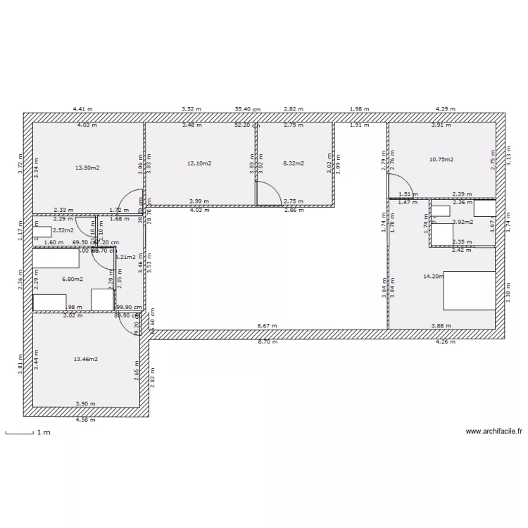 plan d&eacute;finitif. Plan de 