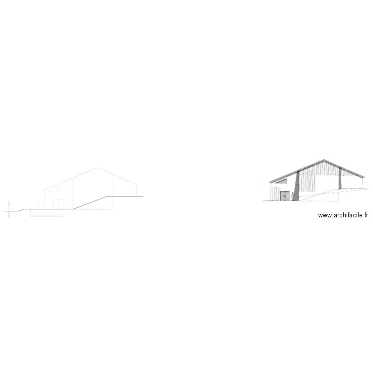 COUPE BB. Plan de 0 pièce et 0 m2