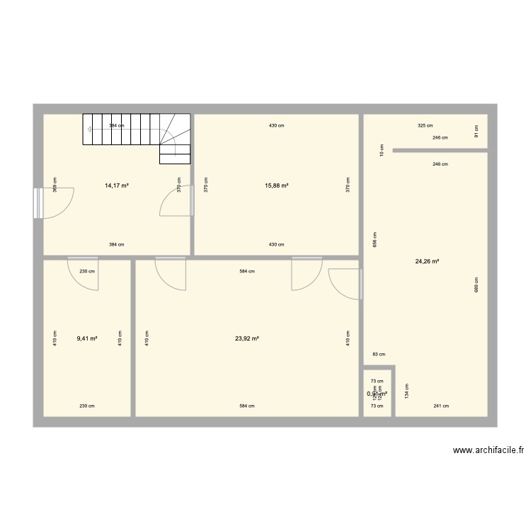 Bordeaux RDC. Plan de 0 pièce et 0 m2