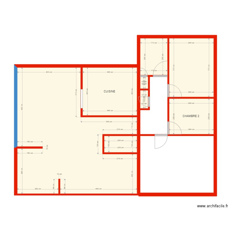 BI 1988. Plan de 0 pièce et 0 m2