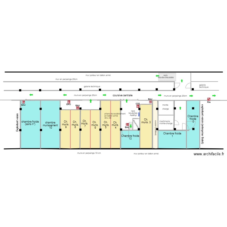 murissseries Rafael Lopez septembre 2021. Plan de 18 pièces et 642 m2