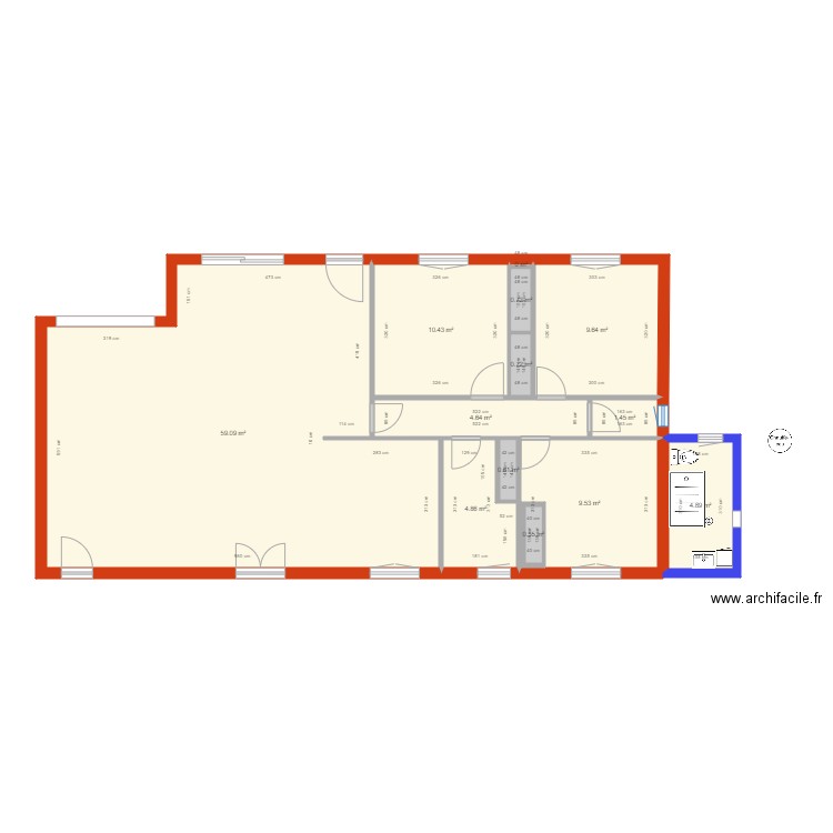 agrandissement 4. Plan de 0 pièce et 0 m2