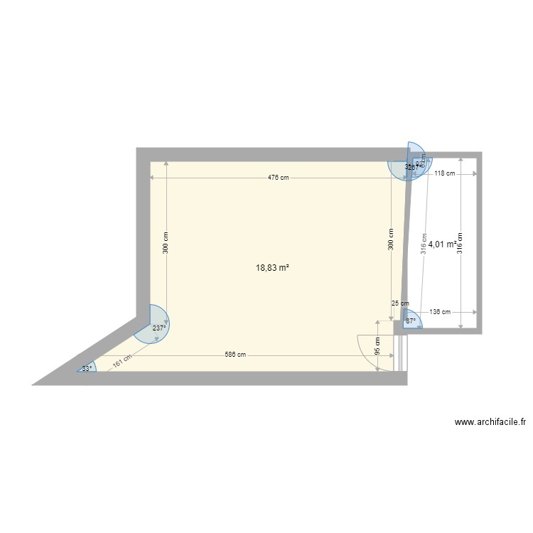 appart 2. Plan de 0 pièce et 0 m2