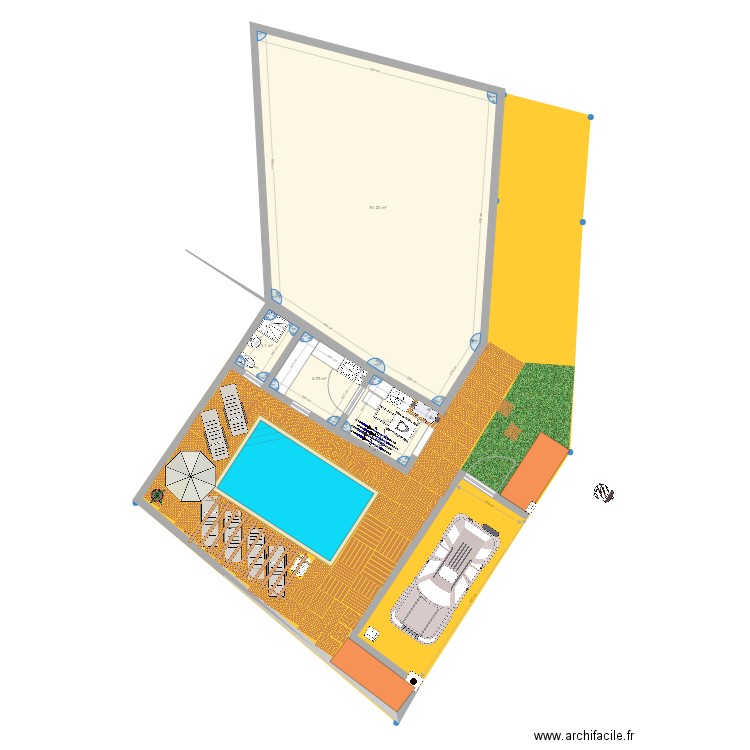 David 6. Plan de 0 pièce et 0 m2