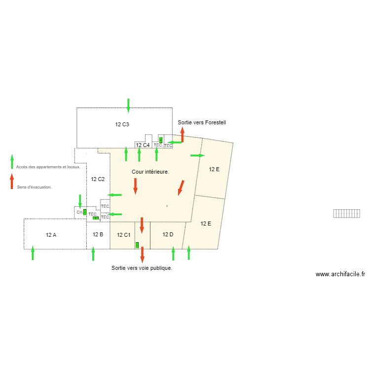 12 EC. Plan de 0 pièce et 0 m2