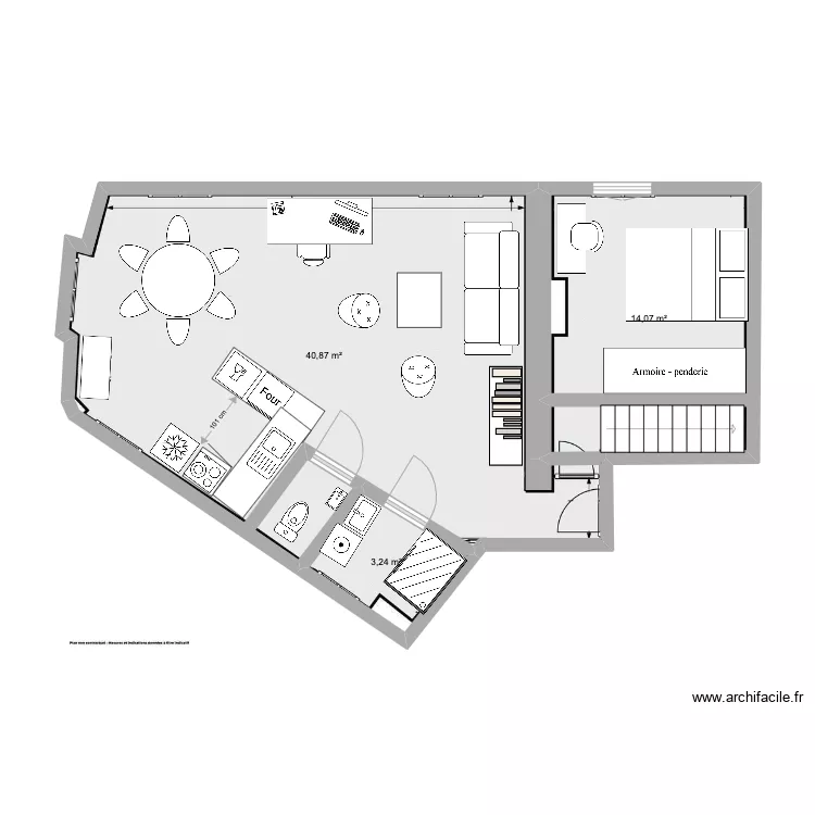 Immeubles industriels sdb cuisine inversés. Plan de Immeubles industriels sdb cuisine inversés. Plan de