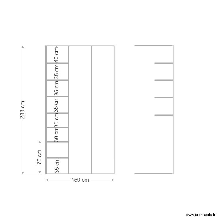 placard hippolyte. Plan de 0 pièce et 0 m2