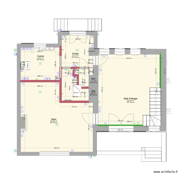 Olivet Projet 4 - Plomberie + Electricité. Plan de 0 pièce et 0 m2
