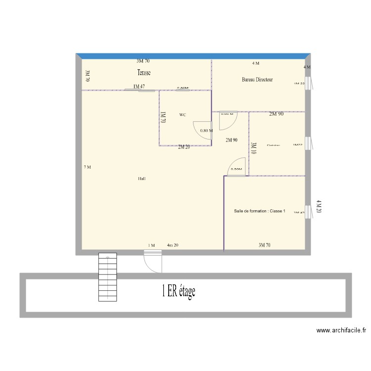 PLAN . Plan de 0 pièce et 0 m2