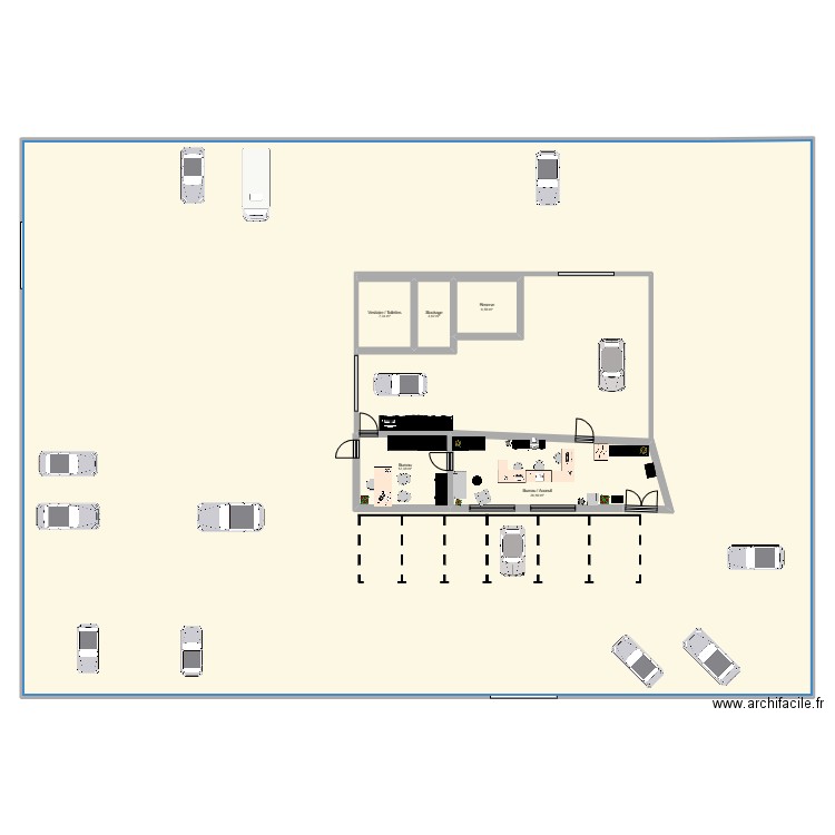 Mava. Plan de 0 pièce et 0 m2