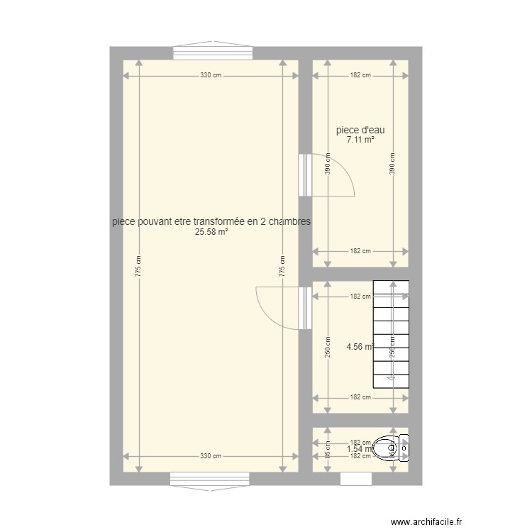 ET 1 saint Fiacre. Plan de 0 pièce et 0 m2