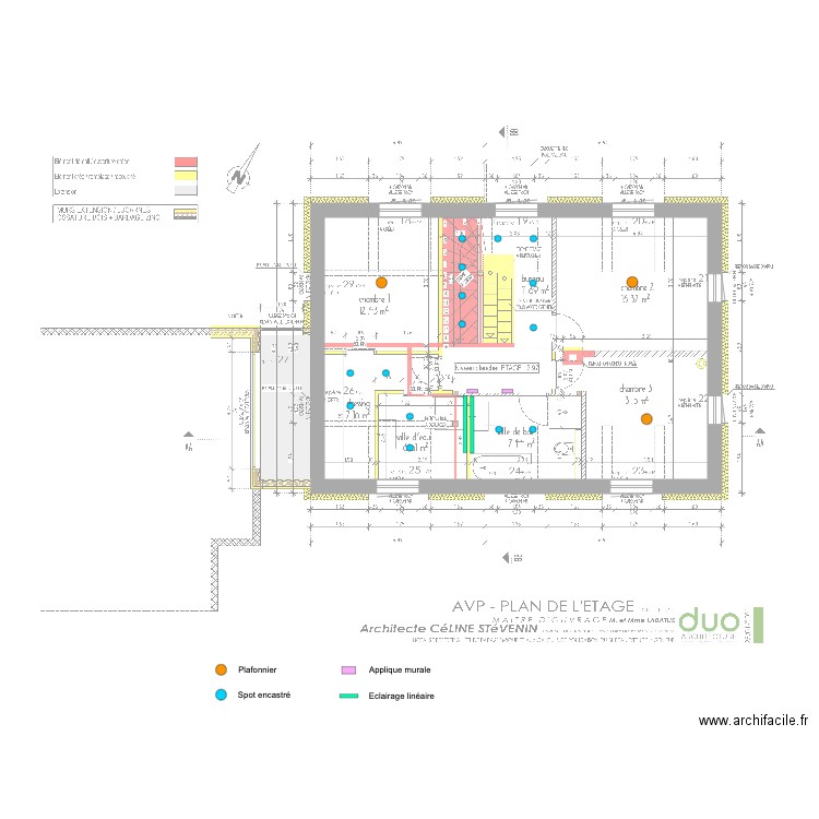 labatut etage. Plan de 0 pièce et 0 m2