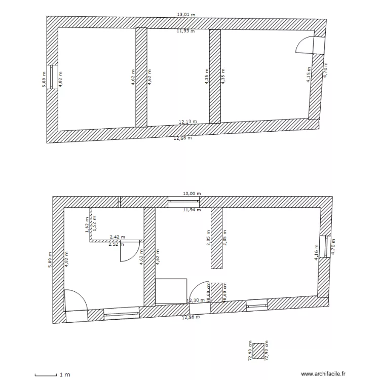 Maison. Plan de Maison. Plan de