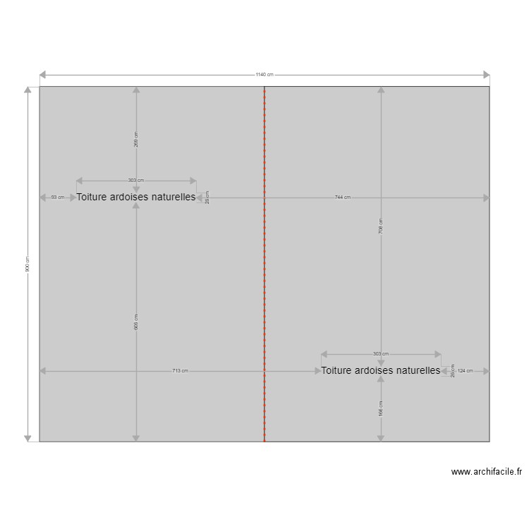 Plan de toiture . Plan de 0 pièce et 0 m2