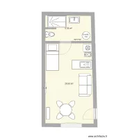 Studio 2 MODIF LARGEUR CUISINE 2