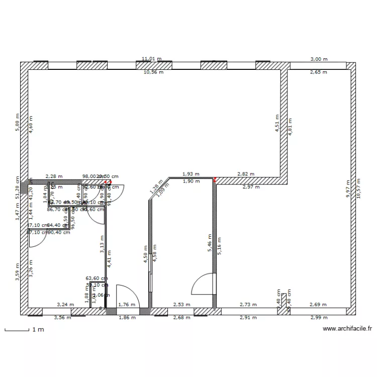 Pavillon RDC 001. Plan de 