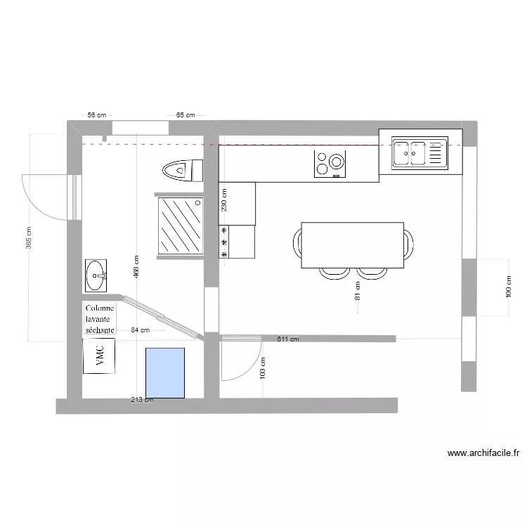 SDB R+0 V3. Plan de SDB R+0 V3. Plan de