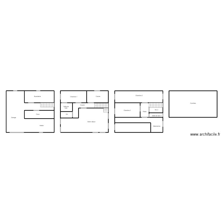 QUIMPER OLIVIER. Plan de 0 pièce et 0 m2