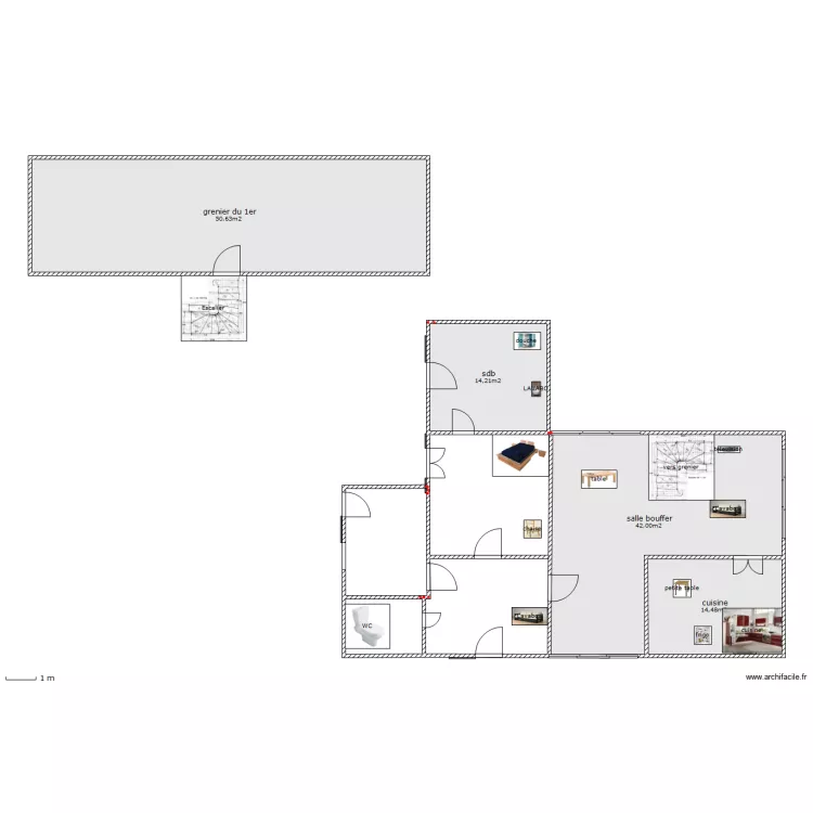 maison théo. Plan de maison théo. Plan de