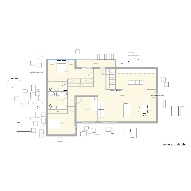 casa change11. Plan de 0 pièce et 0 m2