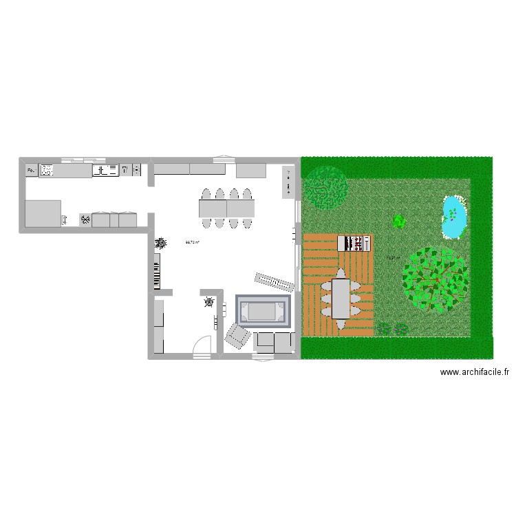 1ere maison. Plan de 0 pièce et 0 m2