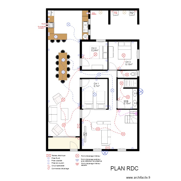 Magalie. Plan de 0 pièce et 0 m2