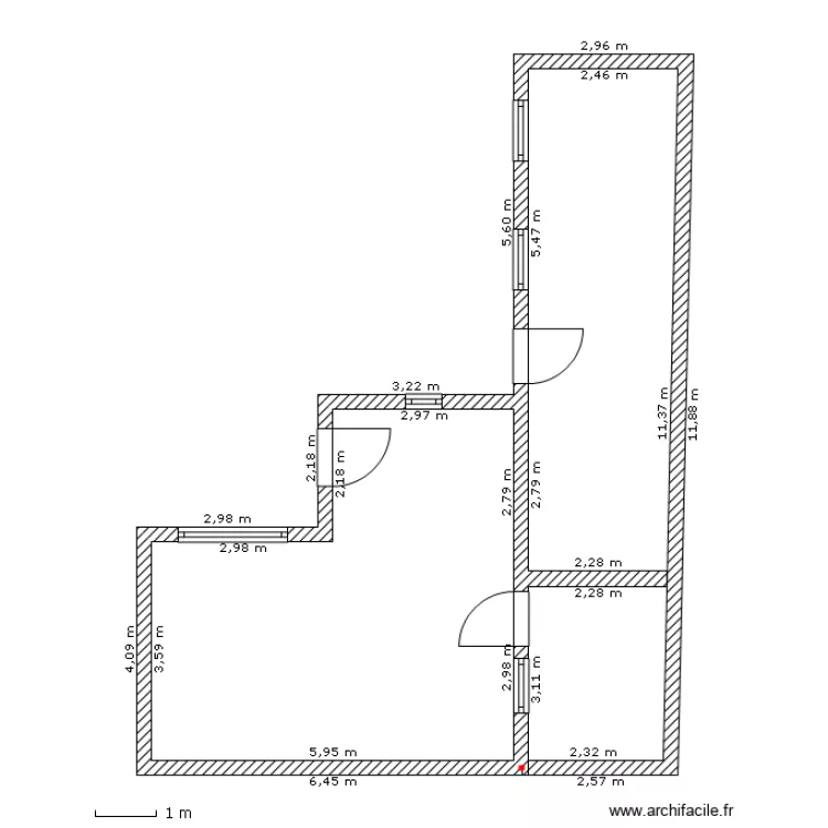 agrandissement cuisine. Plan de agrandissement cuisine. Plan de