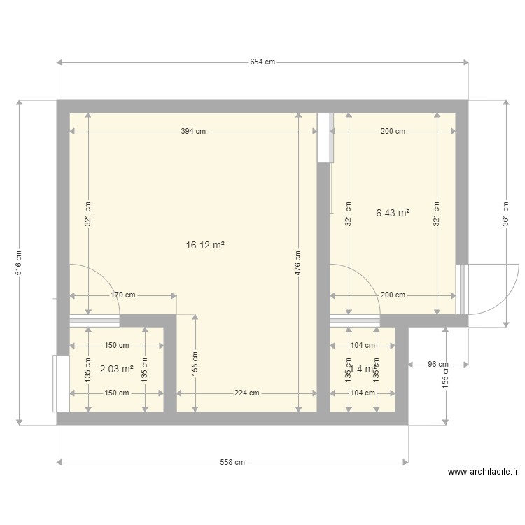 chevrerie. Plan de 0 pièce et 0 m2