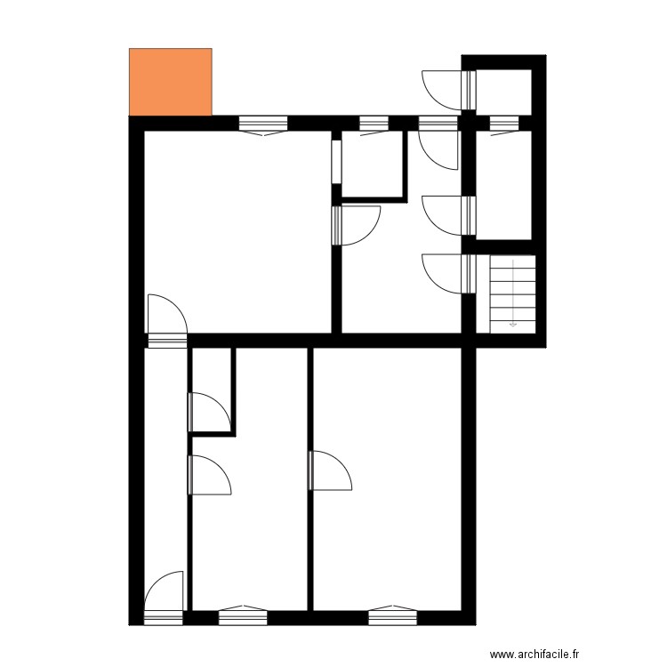 Corteleven. Plan de 0 pièce et 0 m2